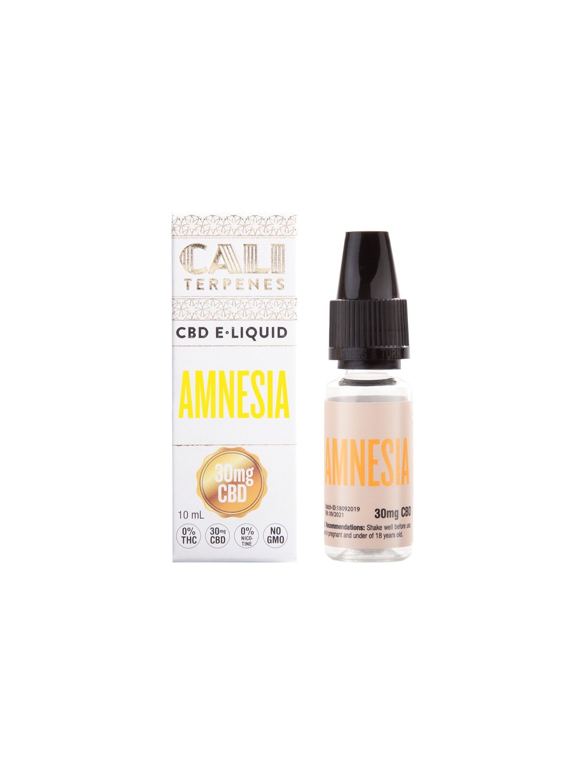 E-liquid CBD Amnesia - 30mg - Cali Terpenes