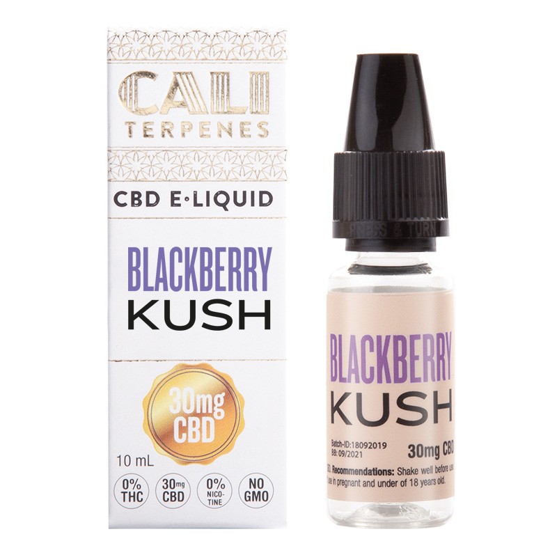 E-liquid CBD Blackberry Kush - 30mg - Cali Terpenes