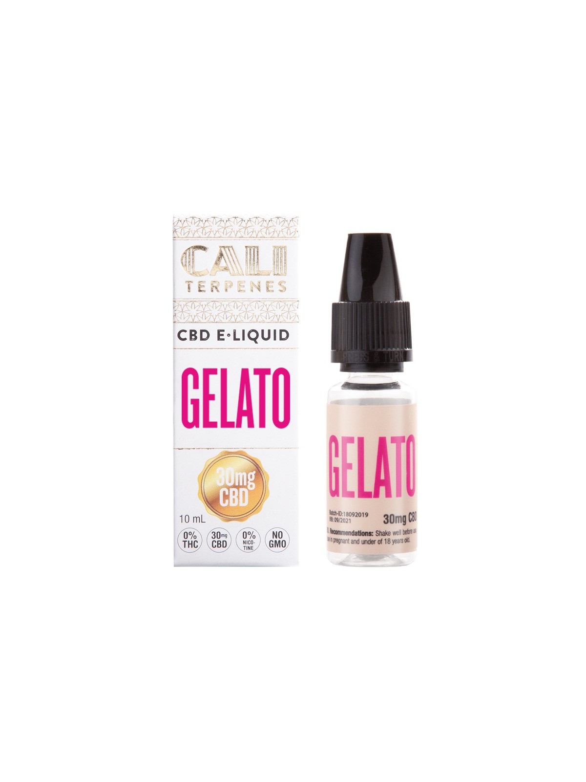 E-liquid CBD Gelato - 30mg - Cali Terpenes