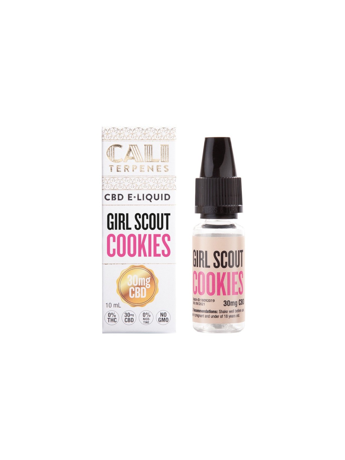 E-liquid CBD Girl Scout Cookies - 30mg - Cali Terpenes