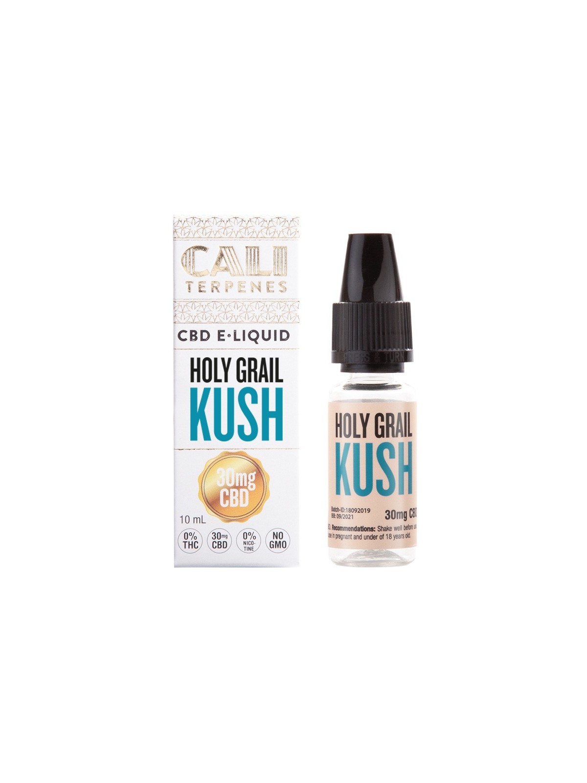 E-liquid CBD Holy Grail Kush - 30mg - Cali Terpenes