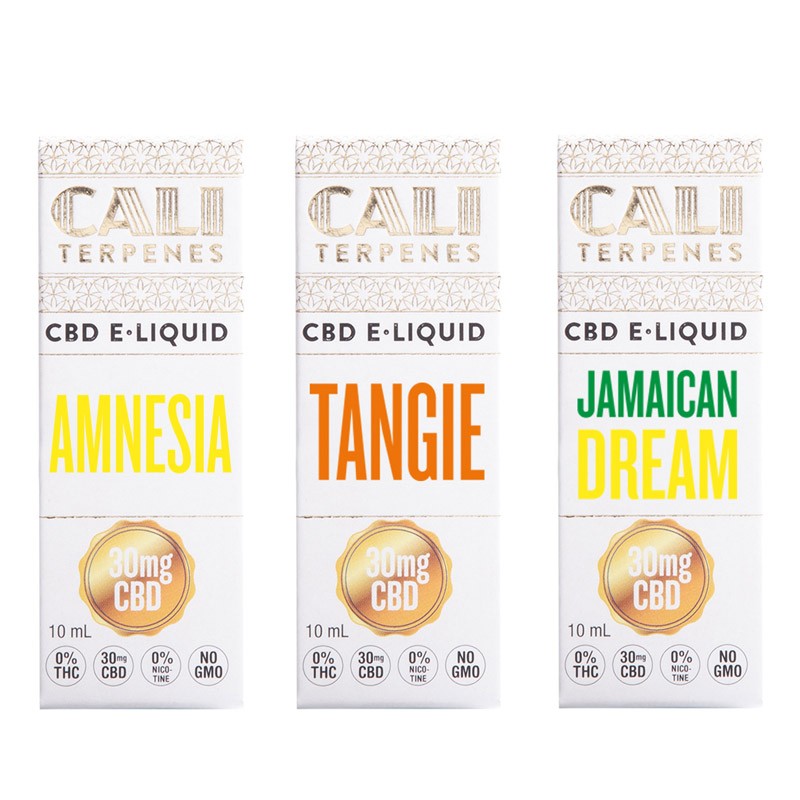 Pack e-liquid CBD Sativa 1 - 30mg - Cali Terpenes