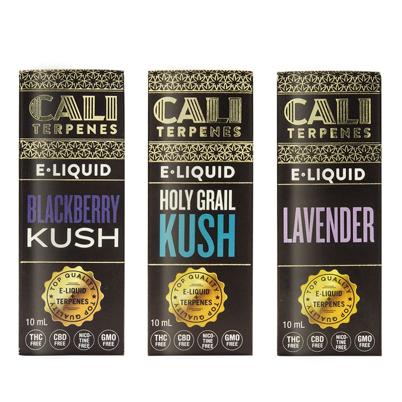 Pack e-liquid con terpenos Indica 1 - Cali Terpenes