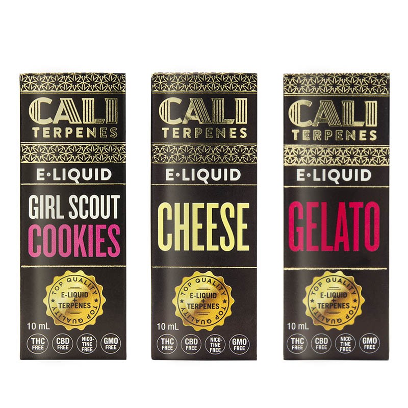 Pack e-liquid con terpenos Calm - Cali Terpenes