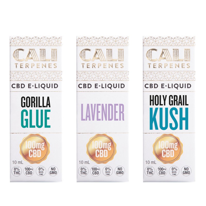 Pack e-liquid CBD Relax 100mg - Cali Terpenes