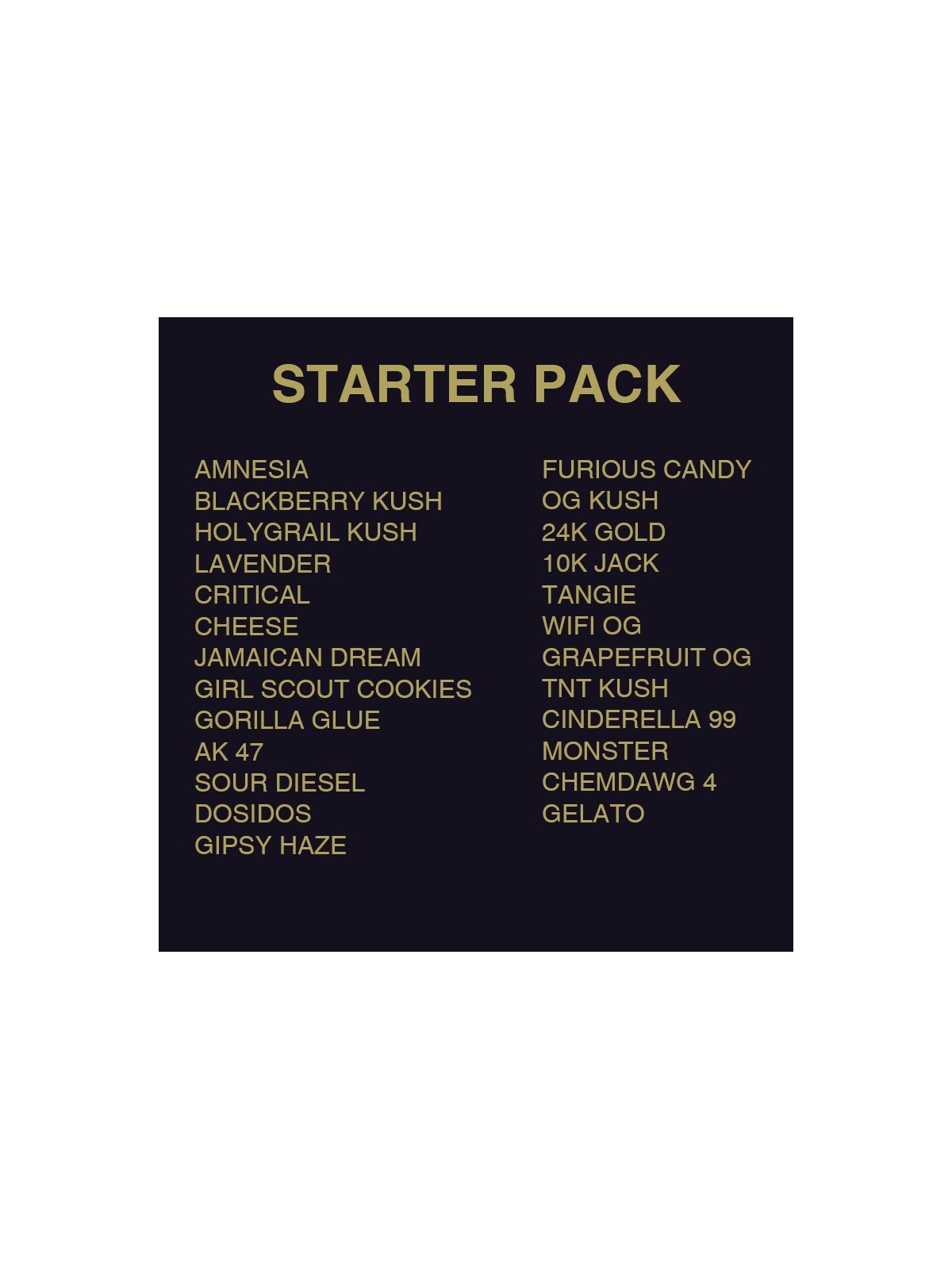 Pack terpenos Starter